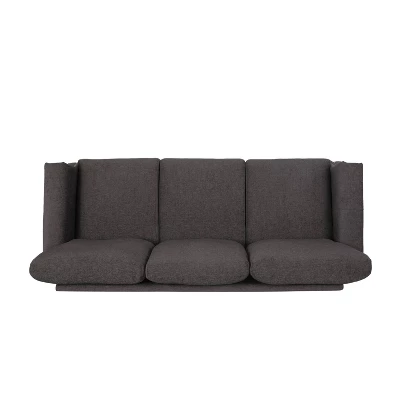Burkehaven Contemporary Fabric 3 Seater Nailhead Trim Sofa Gray/Dark Brown - Christopher Knight Home Burkehaven Contemporary Fabric 3 Seater Nailhead Trim Sofa Gray/Dark Brown - Christopher Knight Home -Home Furn Store GUEST c4a7be71 7d50 4c9e bd0c 0d9d3b3f8036