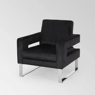 Kirkwood Modern Glam Velvet Club Chair - Christopher Knight Home Kirkwood Modern Glam Velvet Club Chair - Christopher Knight Home -Home Furn Store GUEST c4e3b54d 14a0 4b1a 8e30 137e6615f919