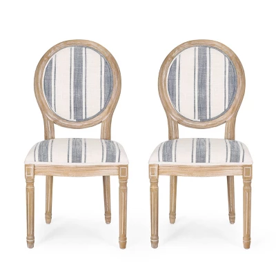 Set of 2 Phinnaeus French Country Fabric Dining Chairs - Christopher Knight Home Set Of 2 Phinnaeus French Country Fabric Dining Chairs - Christopher Knight Home -Home Furn Store GUEST c4f09808 1b68 4f6a aa52 8981401a64a5