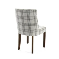 2pk Harman Contemporary Upholstered Plaid Dining Chairs Gray/Light Beige/Brown - Christopher Knight Home 4 2pk Harman Contemporary Upholstered Plaid Dining Chairs Gray/Light Beige/Brown - Christopher Knight Home -Home Furn Store GUEST c59b166c df3d 4761 8d46 d228bd9e258f