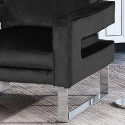 Kirkwood Modern Glam Velvet Club Chair - Christopher Knight Home 4 Kirkwood Modern Glam Velvet Club Chair - Christopher Knight Home -Home Furn Store GUEST c6b6e60d 3cdc 451c 84a9 ccd127744853