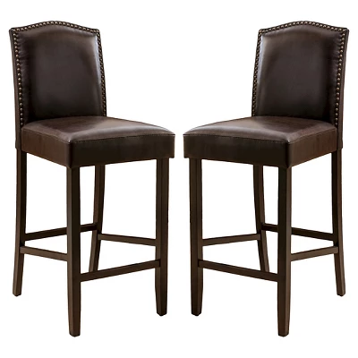 Logan 30.5" Barstool Set 2ct - Christopher Knight Home Logan 30.5" Barstool Set 2ct - Christopher Knight Home -Home Furn Store GUEST c75c8227 3630 46f9 abfc 68e726799a03