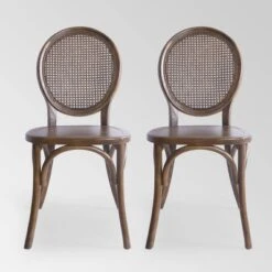 Set Of 2 Chrystie Rattan Dining Chair - Christopher Knight Home 6 Set Of 2 Chrystie Rattan Dining Chair - Christopher Knight Home -Home Furn Store GUEST c9ce5c09 3d6a 416a b182 a2a94265316c