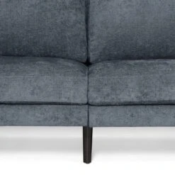 Malverne Contemporary 3 Seater Fabric Sofa With Accent Pillows Charcoal/Dark Brown - Christopher Knight Home -Home Furn Store GUEST cb60acef 6874 47ec 8a28 42b638fd99e7