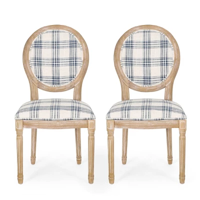 Set of 2 Phinnaeus French Country Fabric Dining Chairs - Christopher Knight Home Set Of 2 Phinnaeus French Country Fabric Dining Chairs - Christopher Knight Home -Home Furn Store GUEST cd52d5a0 5ea5 4b01 93f7 59c6bcbe78ae