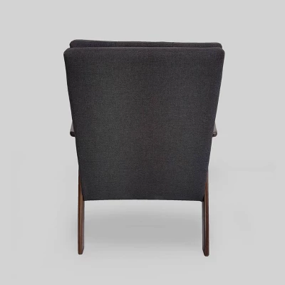 Duluth Mid-Century Armchair Black - Christopher Knight Home Duluth Mid-Century Armchair Black - Christopher Knight Home -Home Furn Store GUEST cd6f0133 5c95 459c 9867 a786e30b1851