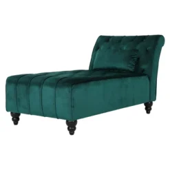 Rubie New Velvet Chaise Lounge - Christopher Knight Home -Home Furn Store GUEST cde1e598 7a24 44a5 8799 30b0d6f00308