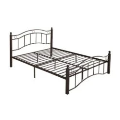 Queen Bouvardia Modern Contemporary Iron Bed - Christopher Knight Home 6 Queen Bouvardia Modern Contemporary Iron Bed - Christopher Knight Home -Home Furn Store GUEST d0607d1a ac12 4342 8908 f242663eedfe