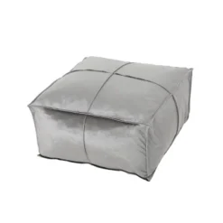 Nakisha Velvet Square Bean Bag Ottoman - Christopher Knight Home -Home Furn Store GUEST d0c482c4 38ee 4b00 91bd e144cfb7556d