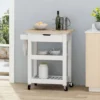 Dade Kitchen Cart With Wheels - Christopher Knight Home -Home Furn Store GUEST d3bde7d6 362a 46aa 8580 09598478681a