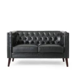 Holasek Contemporary Upholstered Tufted Loveseat - Christopher Knight Home 11 Holasek Contemporary Upholstered Tufted Loveseat - Christopher Knight Home -Home Furn Store GUEST d492a292 8793 4440 ad08 ec1db6241df3