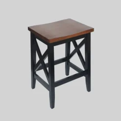 Set Of 2 Heffley Contemporary Farmhouse Wooden Counter Height Barstools Walnut/Black - Christopher Knight Home 4 Set Of 2 Heffley Contemporary Farmhouse Wooden Counter Height Barstools Walnut/Black - Christopher Knight Home -Home Furn Store GUEST d62fb1fa aa95 4ac7 845a 09a572fdedd5
