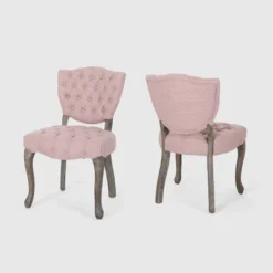 Set Of 2 Crosswind Tufted Dining Chair - Christopher Knight Home -Home Furn Store GUEST d6ee4fa3 14e7 4a71 aa3d c4c559f71c53