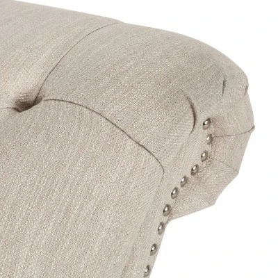 Varnell Contemporary Fabric Button Tufted Chaise Lounge Beige/Dark Brown - Christopher Knight Home Varnell Contemporary Fabric Button Tufted Chaise Lounge Beige/Dark Brown - Christopher Knight Home -Home Furn Store GUEST d7a4ce41 b759 40e4 b287 22d241e63696