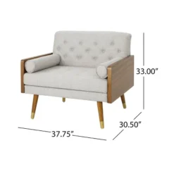 Frankie Mid Century Modern Club Chair - Christopher Knight Home -Home Furn Store GUEST d7d46bc1 c928 4cd1 9803 e5218aba8336