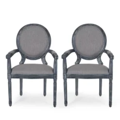 Set Of 2 Judith French Country Wood Upholstered Dining Chairs - Christopher Knight Home -Home Furn Store GUEST d88a5f21 1773 4085 bf32 5cd144aa5bc8