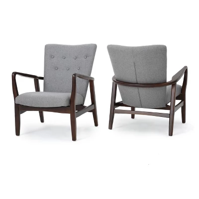 Set of 2 Becker Upholstered Armchairs - Christopher Knight Home Set Of 2 Becker Upholstered Armchairs - Christopher Knight Home -Home Furn Store GUEST d8a8732b c39a 4137 acc1 7aa4fee7cada