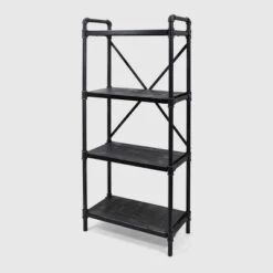 Greenwood Industrial Iron Four Shelf Bookcase - Christopher Knight Home 7 Greenwood Industrial Iron Four Shelf Bookcase - Christopher Knight Home -Home Furn Store GUEST d8d4f6b2 07be 4579 81ca 39432b0ca1ab