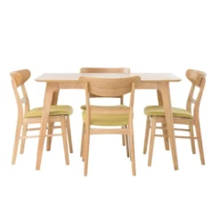 5pc 50" Idalia Mid-Century Modern Dining Set - Christopher Knight Home -Home Furn Store GUEST d91c5396 a5f2 4843 aace 6eecb9d58768