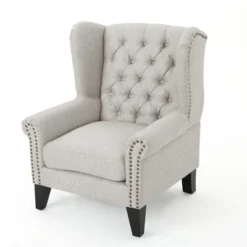 Laird Traditional Winged Accent Chair - Christopher Knight Home 5 Laird Traditional Winged Accent Chair - Christopher Knight Home -Home Furn Store GUEST dafe6dfd 0df4 4107 9aa3 4a81770552c9