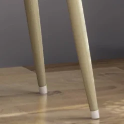 Dehaviland Modern Wood Vanity Table White/Champagne Gold - Christopher Knight Home -Home Furn Store GUEST dbce7e6c 2c3a 413f b73d dcf0fba70ef6