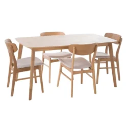 5pc Lucious 60" Dining Set - Christopher Knight Home -Home Furn Store GUEST dece7c67 49f6 405d 8c82 998deedced72