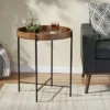 Tift Handcrafted Modern Industrial Mango Wood Folding Tray Top Side Table Natural/Black - Christopher Knight Home 1 Tift Handcrafted Modern Industrial Mango Wood Folding Tray Top Side Table Natural/Black - Christopher Knight Home -Home Furn Store GUEST e04045ec ba81 416f a1ac b0582d52d401