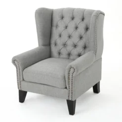 Laird Traditional Winged Accent Chair - Christopher Knight Home 7 Laird Traditional Winged Accent Chair - Christopher Knight Home -Home Furn Store GUEST e28558d3 1779 4b71 ba8f 01e3a881a9ce