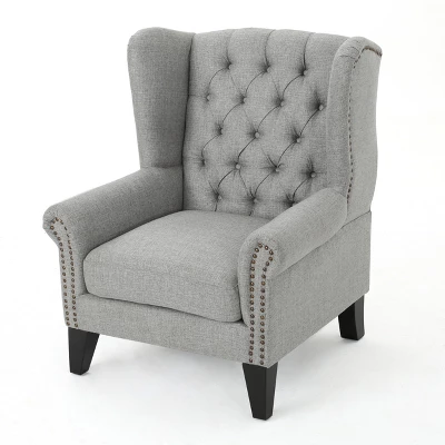 Laird Traditional Winged Accent Chair - Christopher Knight Home Laird Traditional Winged Accent Chair - Christopher Knight Home -Home Furn Store GUEST e28558d3 1779 4b71 ba8f 01e3a881a9ce