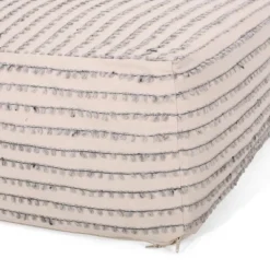 Gaddie Boho Rectangular Bean Bag Ottoman White/Gray/Black - Christopher Knight Home 5 Gaddie Boho Rectangular Bean Bag Ottoman White/Gray/Black - Christopher Knight Home -Home Furn Store GUEST e3444652 3376 4582 819c 7ba37e680a05