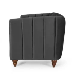 Richland Modern Glam Velvet Channel Stitch 3 Seater Sofa - Christopher Knight Home -Home Furn Store GUEST e3956f05 2332 4f1a a085 bb979c512cec