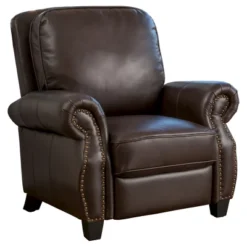 Torreon Faux Leather Recliner Club Chair Dark Brown - Christopher Knight Home -Home Furn Store GUEST e3dbfd2e 302d 45c7 a823 220b3b67d956