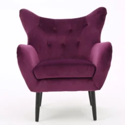 Alyssa New Velvet Armchair - Christopher Knight Home -Home Furn Store GUEST e4b10933 ad63 453c a726 20df07a2eac1