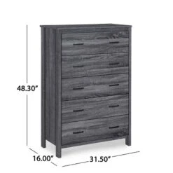 Olimont Contemporary 5 Drawer Chest - Christopher Knight Home 11 Olimont Contemporary 5 Drawer Chest - Christopher Knight Home -Home Furn Store GUEST e54dbaec de24 43c9 bf44 493c62d569bf