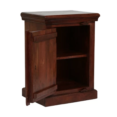 Pocatello Handcrafted Boho Mango Wood Nightstand Walnut - Christopher Knight Home Pocatello Handcrafted Boho Mango Wood Nightstand Walnut - Christopher Knight Home -Home Furn Store GUEST e68a95e8 eb1d 480a a82f 7b7b567f9b4f