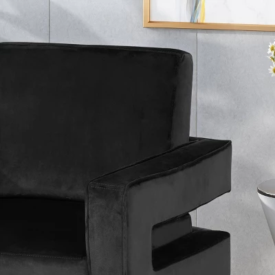 Kirkwood Modern Glam Velvet Club Chair - Christopher Knight Home Kirkwood Modern Glam Velvet Club Chair - Christopher Knight Home -Home Furn Store GUEST eb502ce7 986c 4ee7 afd7 824af7dcb463