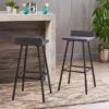 Set Of 2 Bidwell Modern Wood Barstool - Christopher Knight Home -Home Furn Store GUEST eca9e67b 544e 4fc2 a36e 3fca09bdc141