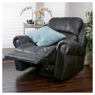 Charlie Faux Leather Glider Recliner Club Chair - Christopher Knight Home Charlie Faux Leather Glider Recliner Club Chair - Christopher Knight Home -Home Furn Store GUEST ecfa20c0 8138 4a3b 8388 3e82a7b2d964