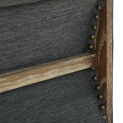 Saragus Chesterfield Tufted 3 Seater Sofa with Nailhead Trim Charcoal/Dark Brown - Christopher Knight Home Saragus Chesterfield Tufted 3 Seater Sofa With Nailhead Trim Charcoal/Dark Brown - Christopher Knight Home -Home Furn Store GUEST ef3630d6 f190 40bd bb9a cf2f219b87aa