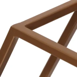 17" Lepley Modern Glam Handcrafted Glass 2 Shelf Hexagonal Decorative Shelf Antique Gold - Christopher Knight Home -Home Furn Store GUEST ef3aaa81 5e94 4e29 b5dd e0a81c48823e