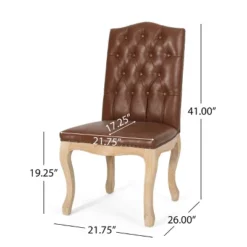 2pk Shylo Contemporary Faux Leather Dining Chairs - Christopher Knight Home 10 2pk Shylo Contemporary Faux Leather Dining Chairs - Christopher Knight Home -Home Furn Store GUEST ef4e4442 f5fc 4e7a a6c0 64a213ffc510