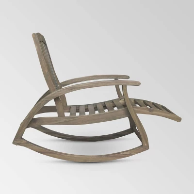 Sunview Acacia Wood Recliner Rocking Chair - Christopher Knight Home Sunview Acacia Wood Recliner Rocking Chair - Christopher Knight Home -Home Furn Store GUEST f0e6e4ee d0e6 4513 96ec 790bd0ffc890