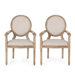 Set Of 2 Judith French Country Wood Upholstered Dining Chairs - Christopher Knight Home -Home Furn Store GUEST f0f0abb8 7053 46b6 b6ee 9cee7cea2951