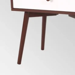 Burnett Mid Century Modern Side Table Brown - Christopher Knight Home -Home Furn Store GUEST f2284d16 2f08 4e24 a83c b13deea87513