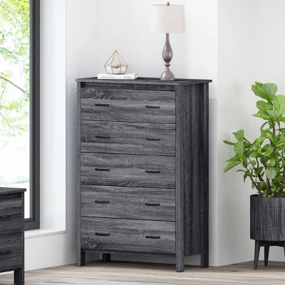 Olimont Contemporary 5 Drawer Chest - Christopher Knight Home Olimont Contemporary 5 Drawer Chest - Christopher Knight Home -Home Furn Store GUEST f30909ab d05a 4e94 9c6c aa9da05aab91