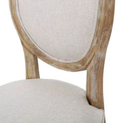 Set Of 4 Phinnaeus French Country Fabric Dining Chairs Beige/Natural - Christopher Knight Home -Home Furn Store GUEST f38848e0 c0aa 4ad6 af71 2088581c6b73