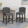 Set Of 2 Foxcroft Wingback Counter Height Barstools - Christopher Knight Home 2 Set Of 2 Foxcroft Wingback Counter Height Barstools - Christopher Knight Home -Home Furn Store GUEST f3d1179c 4604 4ba3 af90 1fdc95eb749c