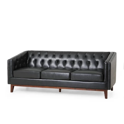 Ovando Contemporary Upholstered 3 Seater Sofa - Christopher Knight Home Ovando Contemporary Upholstered 3 Seater Sofa - Christopher Knight Home -Home Furn Store GUEST f4dd6d22 3980 48c9 be82 1ba0e36ed9c3