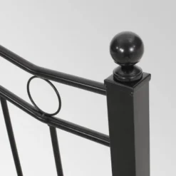 Twin Bouvardia Contemporary Iron Bed Black - Christopher Knight Home -Home Furn Store GUEST f6cb2823 13e5 45c0 90c8 909e825a5ad4