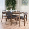 5pc Colette Dining Set Charcoal - Christopher Knight Home -Home Furn Store GUEST f82cff18 e1b0 49cc aca5 a459aab0db8b